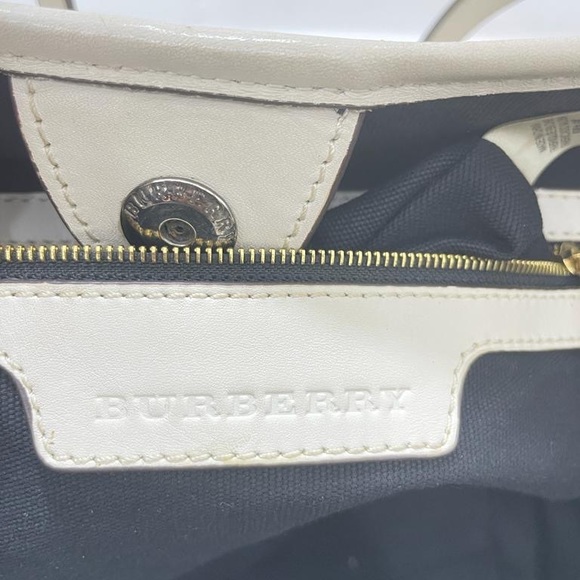 Burberry leather Canterbury tote bag - Picture 4 of 11